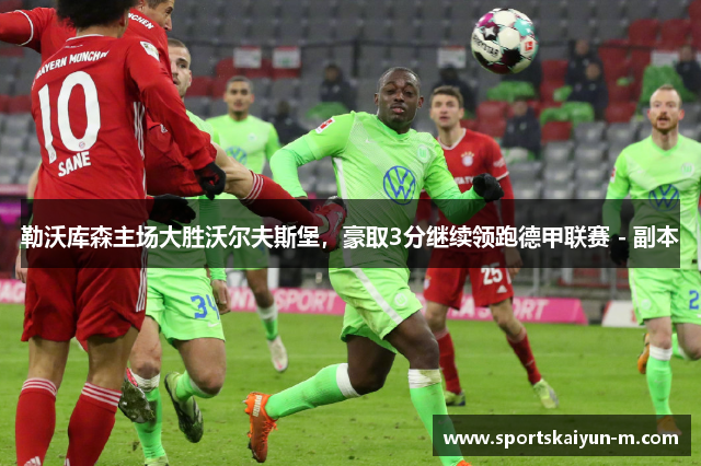 勒沃库森主场大胜沃尔夫斯堡，豪取3分继续领跑德甲联赛 - 副本